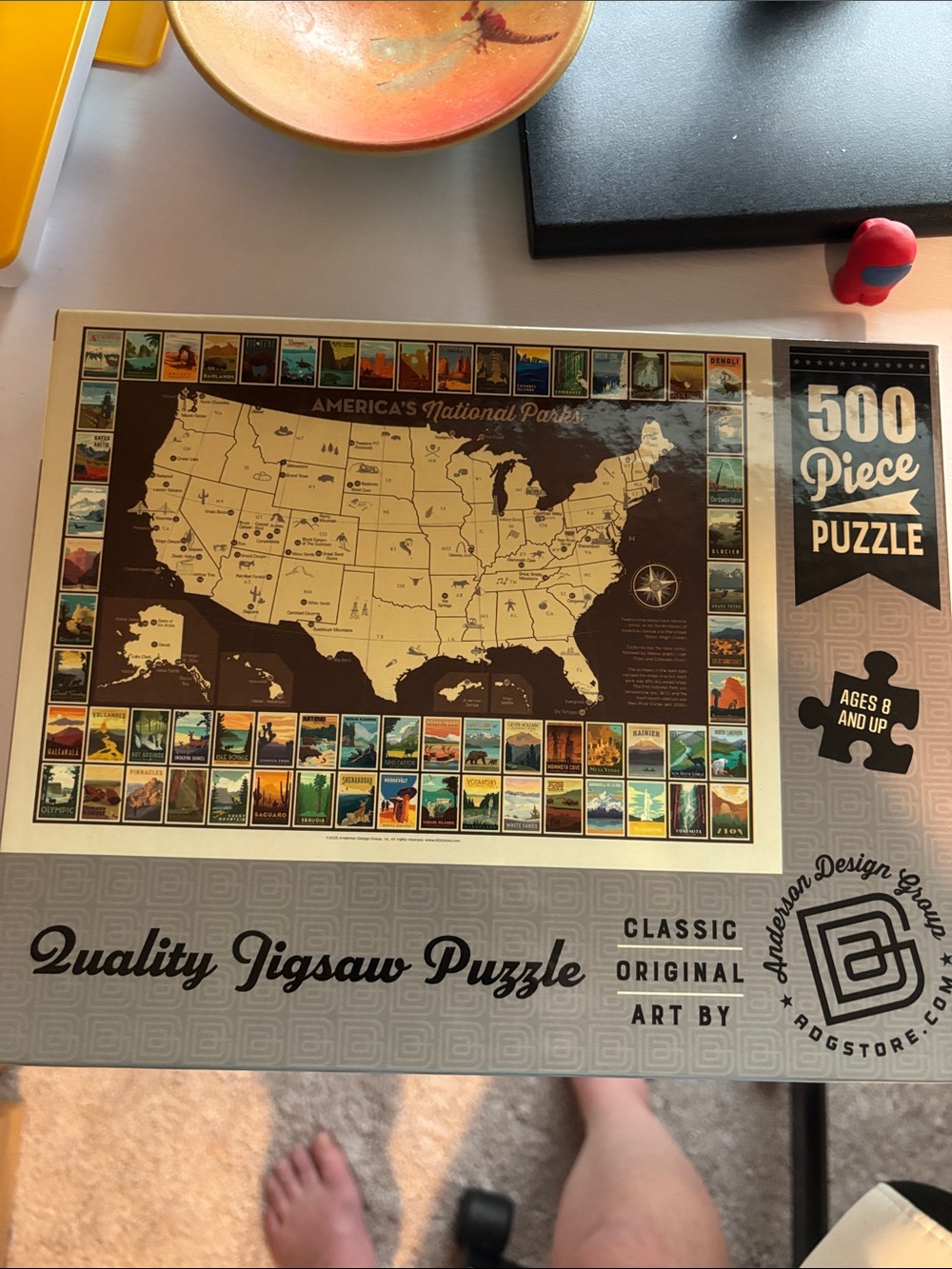 America's National Parks 500-Piece Jigsaw Puzzle